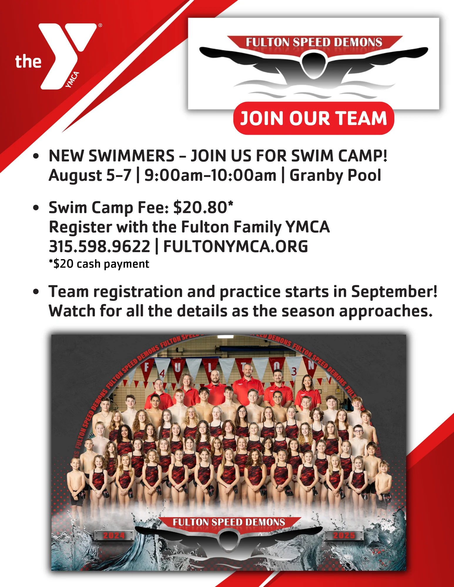 SD SUMMER SWIM CAMP – 2025